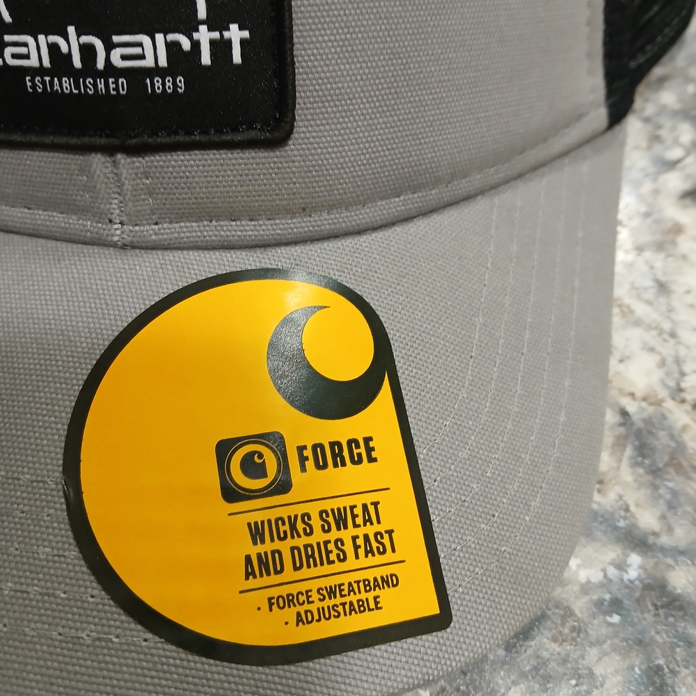 Carhartt Gray and Black Trucker Hat - Picture 2 of 5